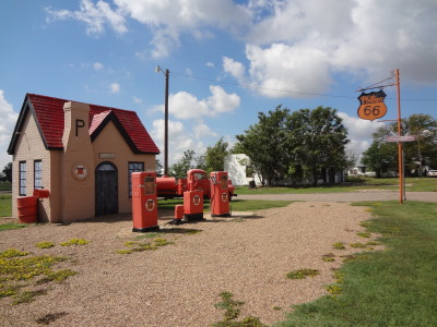 Phillips 66 gas station McLean, Texas