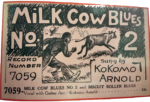 zzvl | Milk Cow Blues